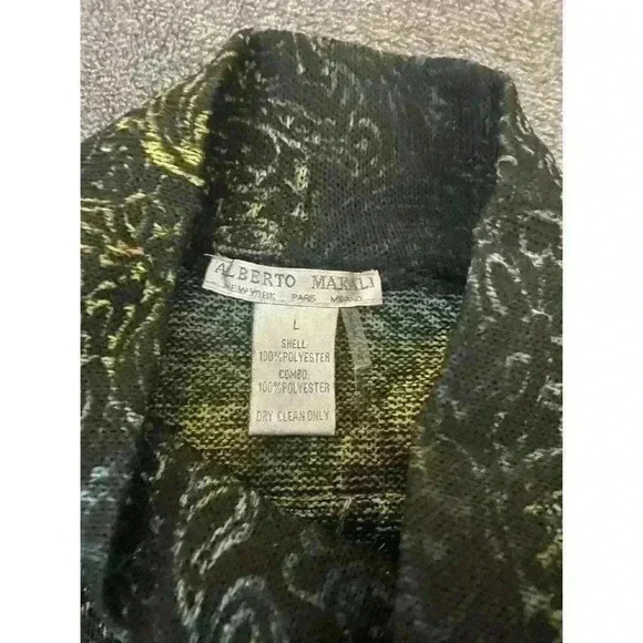 Alberto Makali Long Sleeve Womens Top Size L Puff Sleeve - Picture 3 of 4